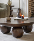 Chunky Mid Century Inspired Coffee Table - The Farthing