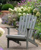 Classic Inspired Garden Lounge Chair in Grey 55