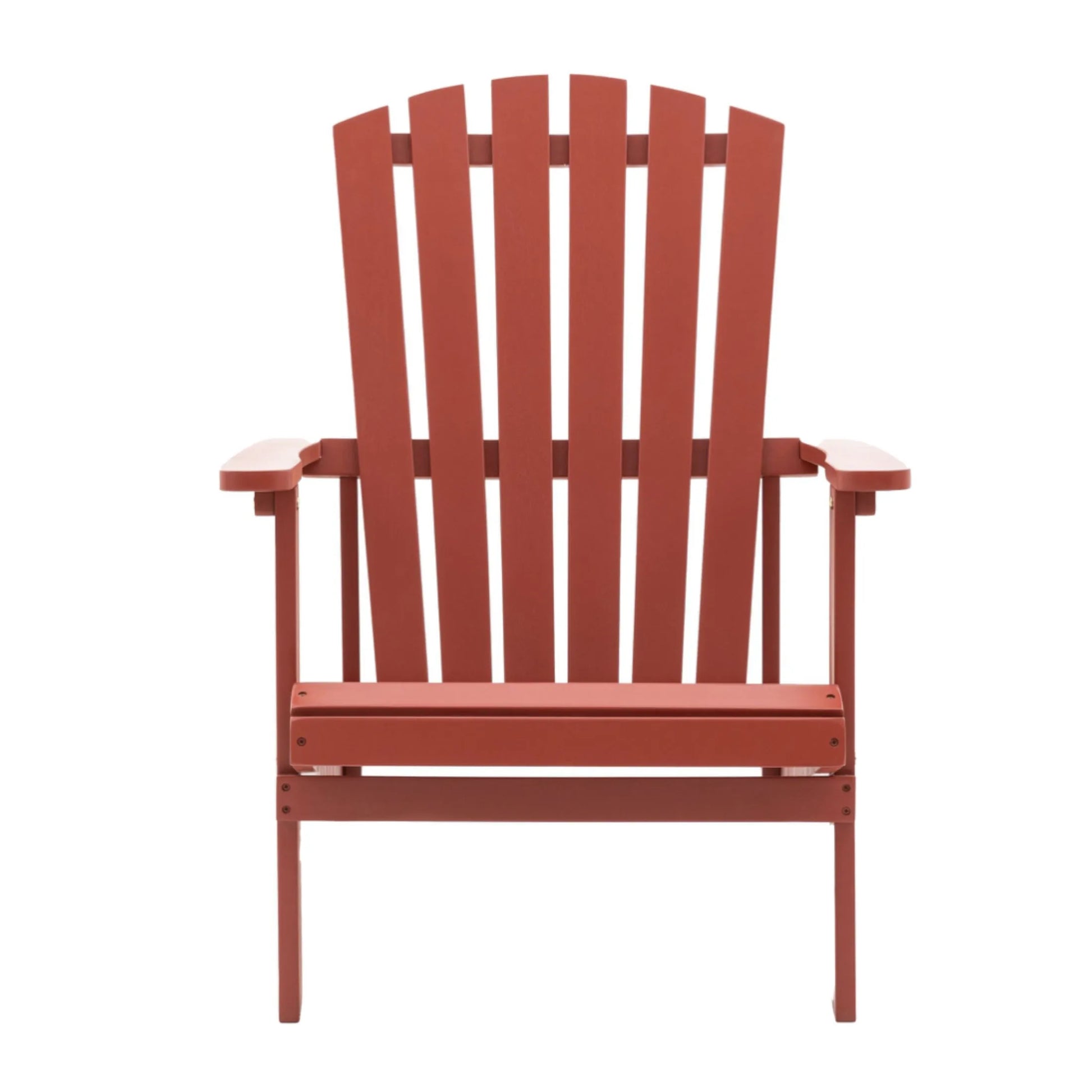 Classic Inspired Garden Lounge Chair in Rust 3