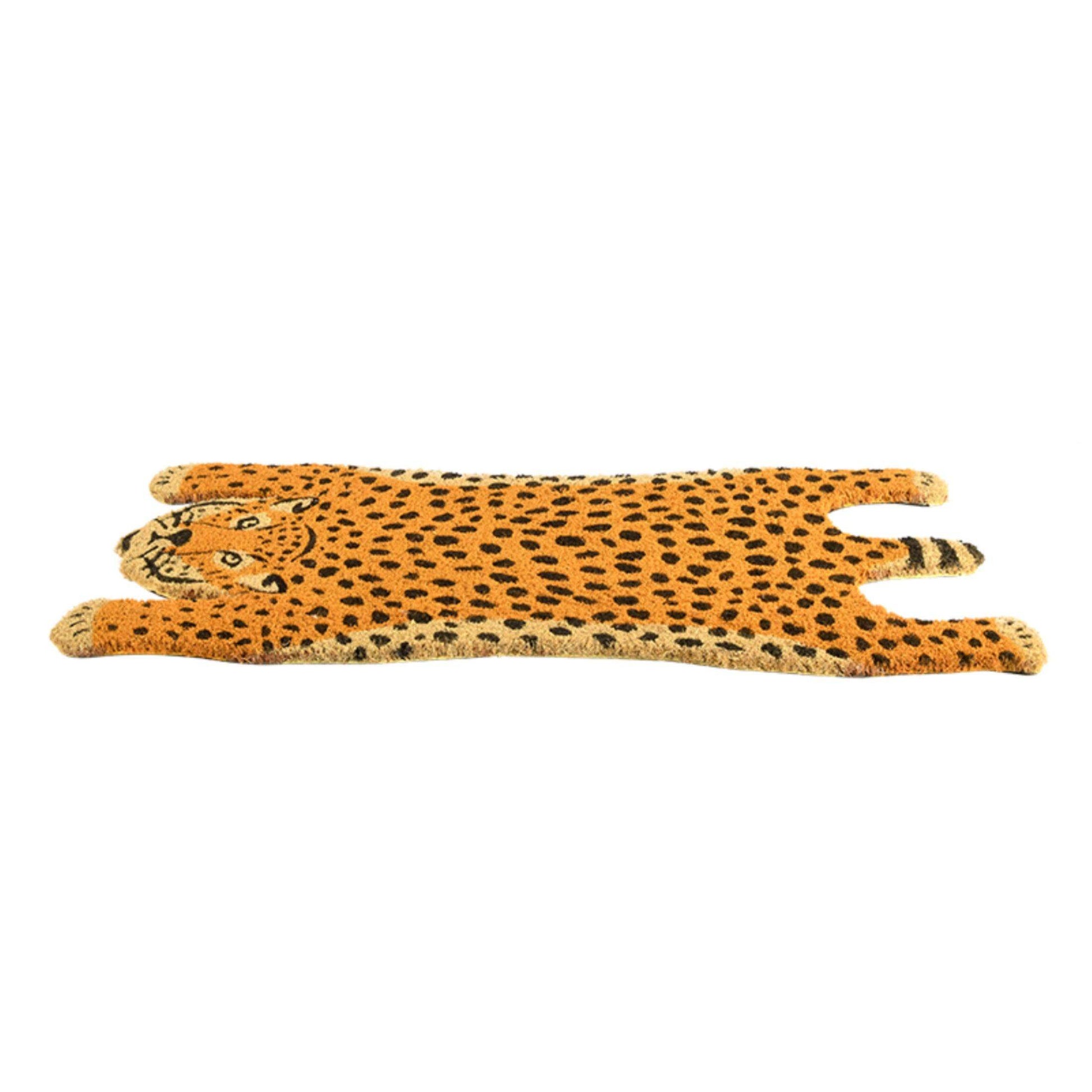 Cheetah Print Coir Doormat - The Farthing