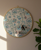 Verdant Floral Mirror