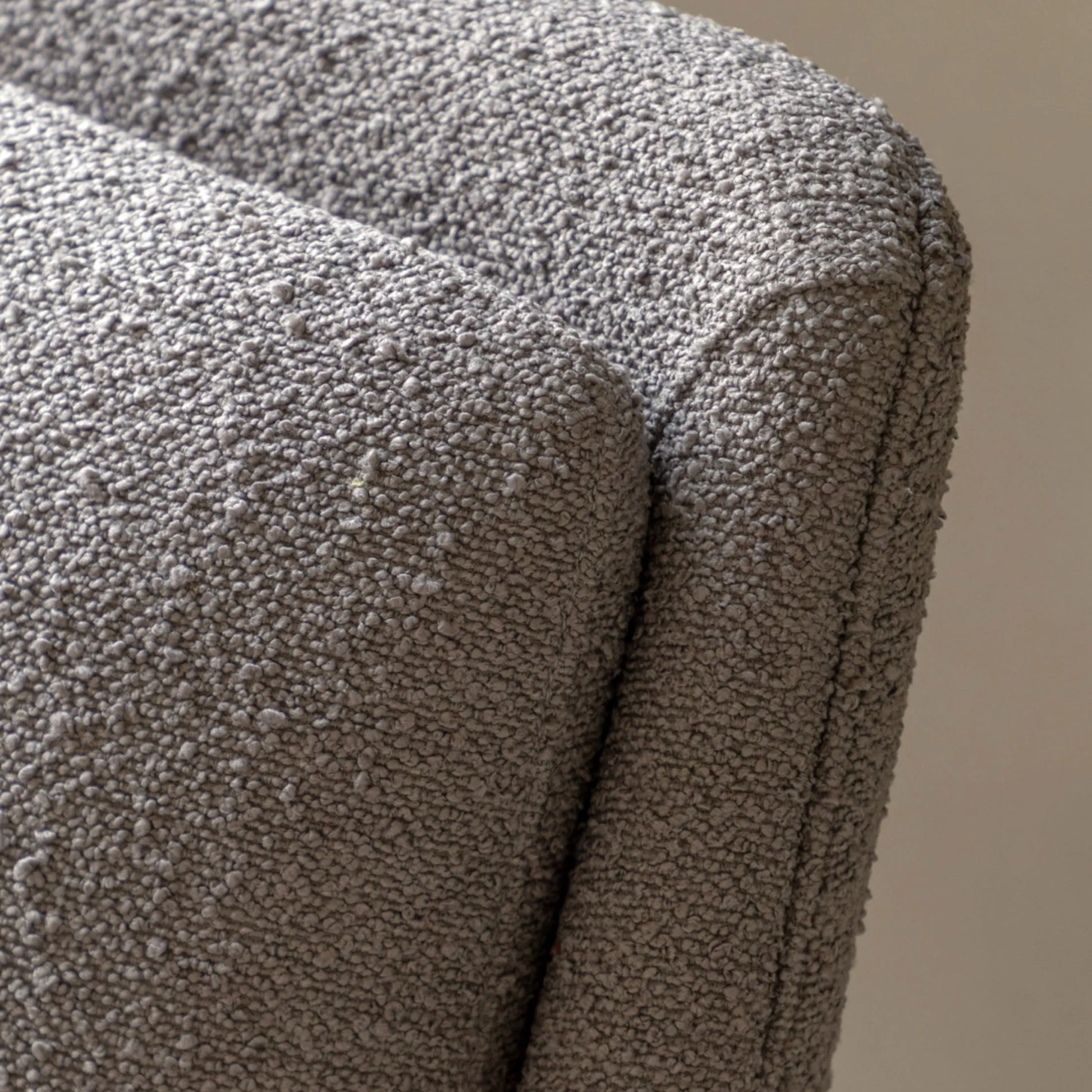 Comfy Dark Grey Linen Armchair 1