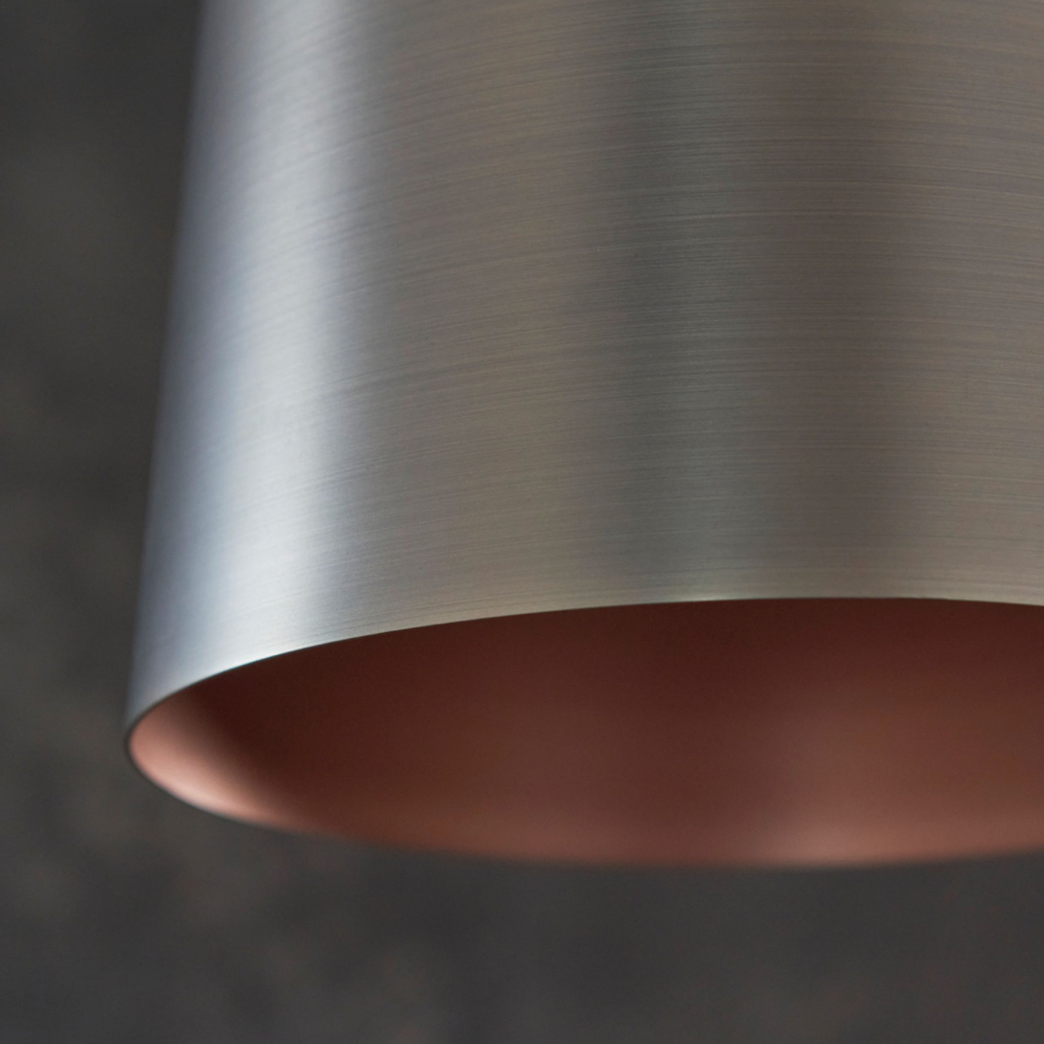 Copper & Pewter Metal Dome Pendant Light 2