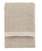 Cream Side Fringed Throw 1