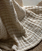 Crinkle Stripe Bedspread 2