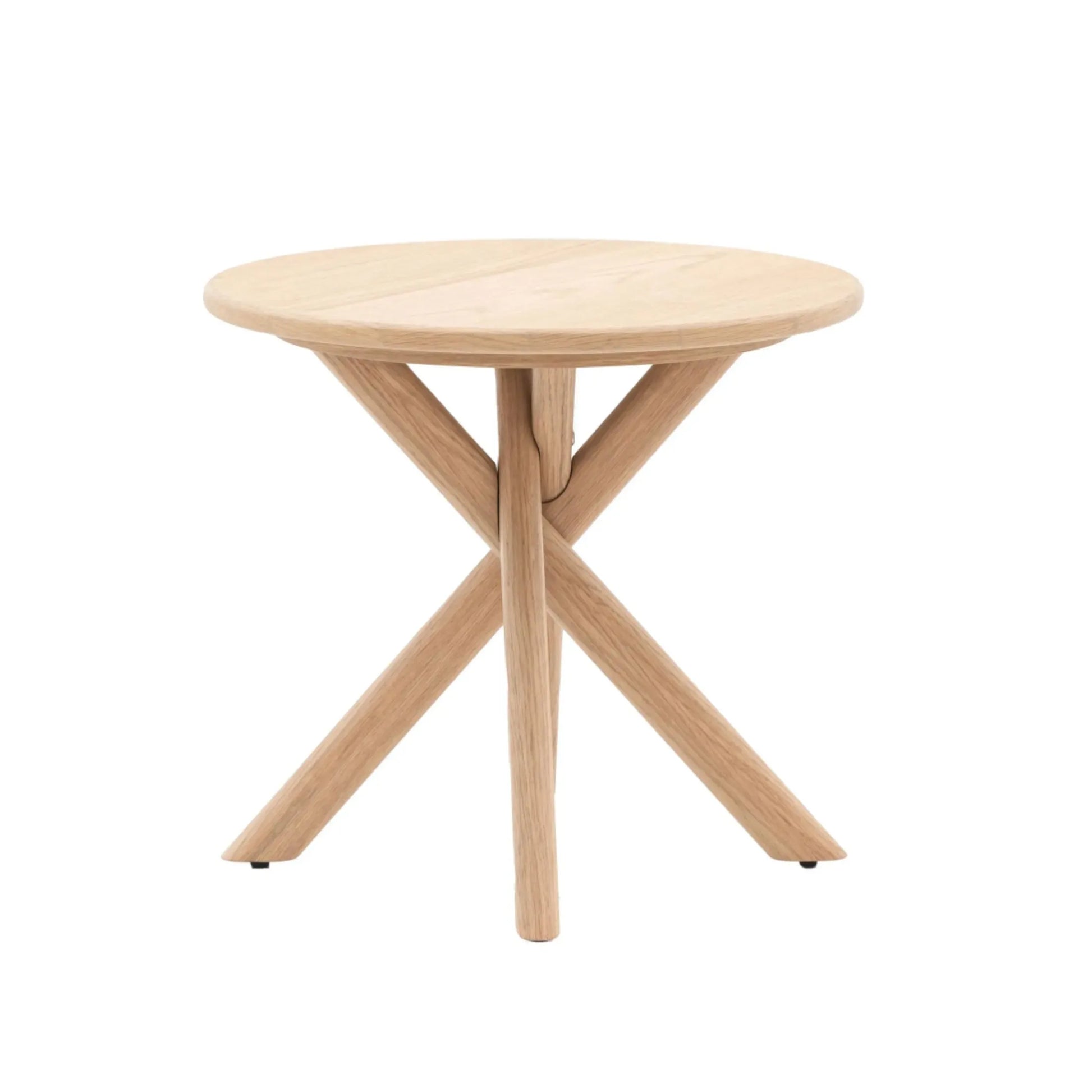 Cross Leg Oak Side Table FARTHING 1