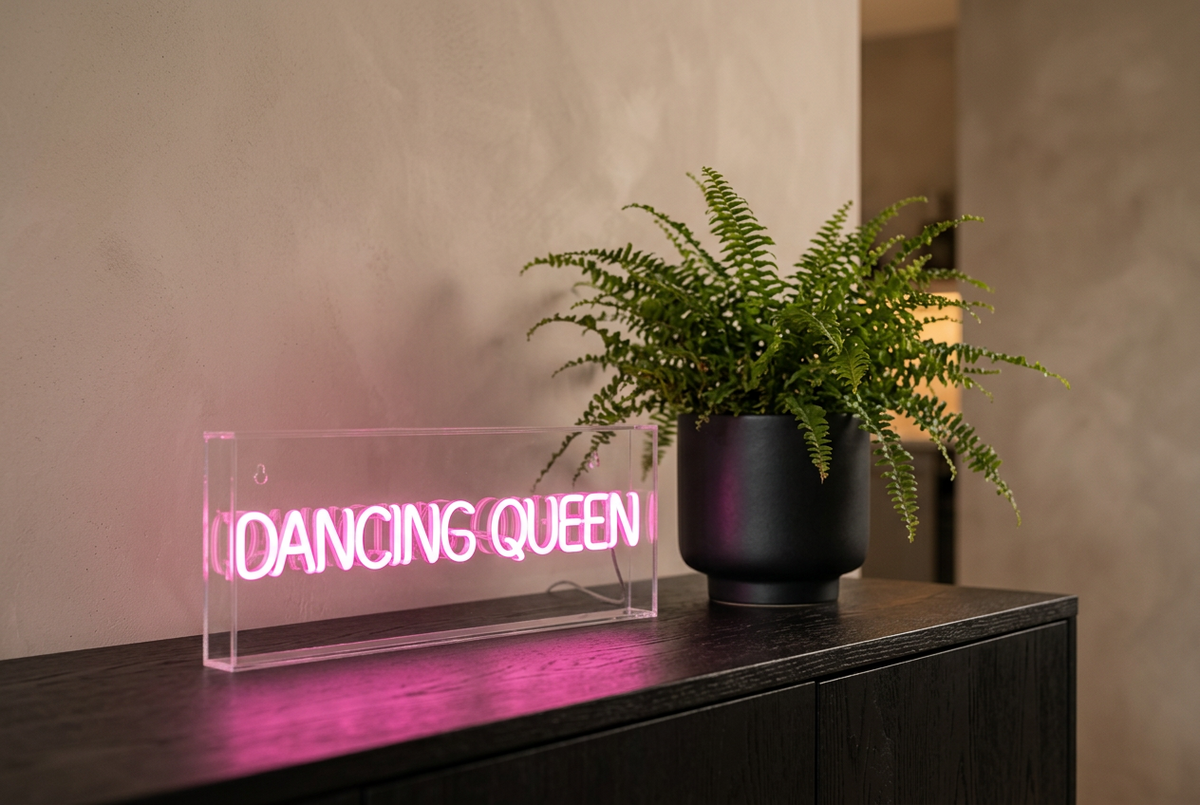 Dancing Queen Led Neon Light Box