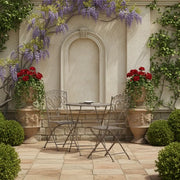 Dark Metal 2 Seater Bistro Set 5