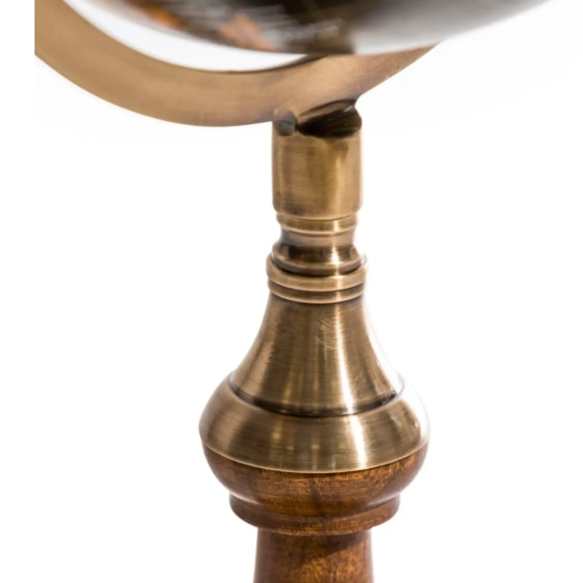 Decorative Antique Black Globe Ornament 4