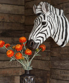 Decorative Wall Mounted Zebra Head - The Farthing