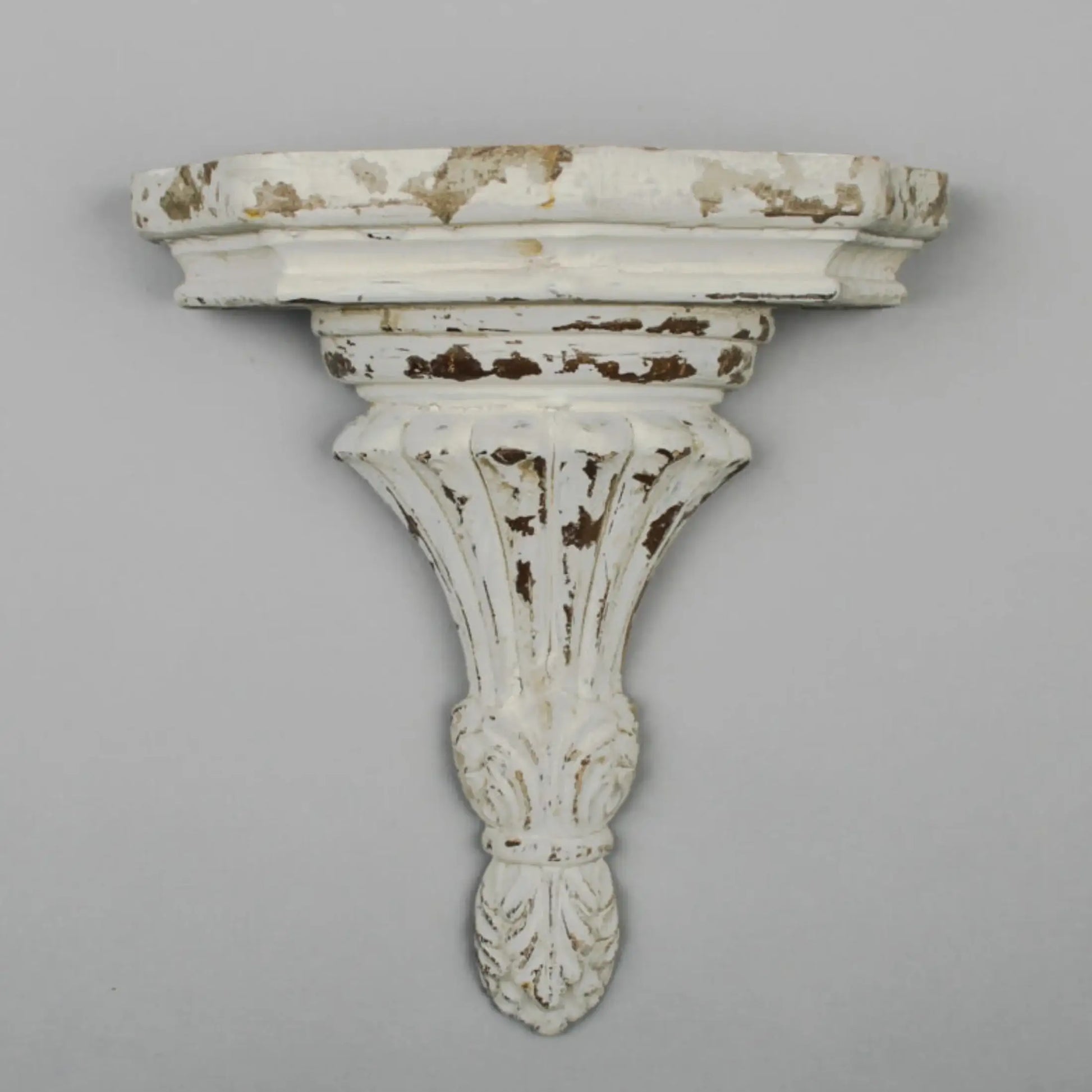 Distressed Corbel Small Wall Shelf