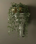 Distressed Corbel Small Wall Shelf