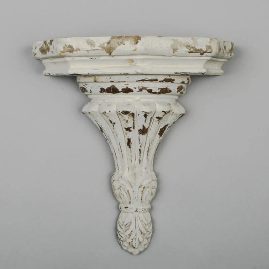 Distressed Corbel Small Wall Shelf