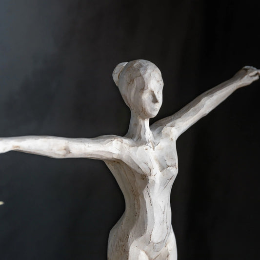 Distressed Dancing Sculpture Ornament
