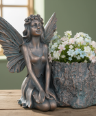 Distressed Fairy Plant pot