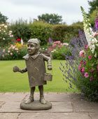 Distressed Finish Knave of Spades Garden Ornament