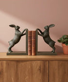 DistressedHareBookends