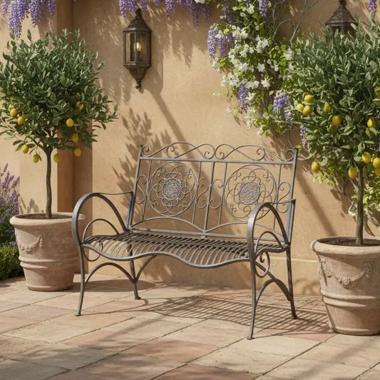 rustic bench 