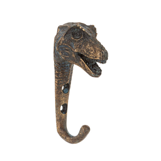 Distressed T-Rex Metal Wall Hook - The Farthing