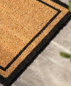 Double Coir Doormat with Double Border 4