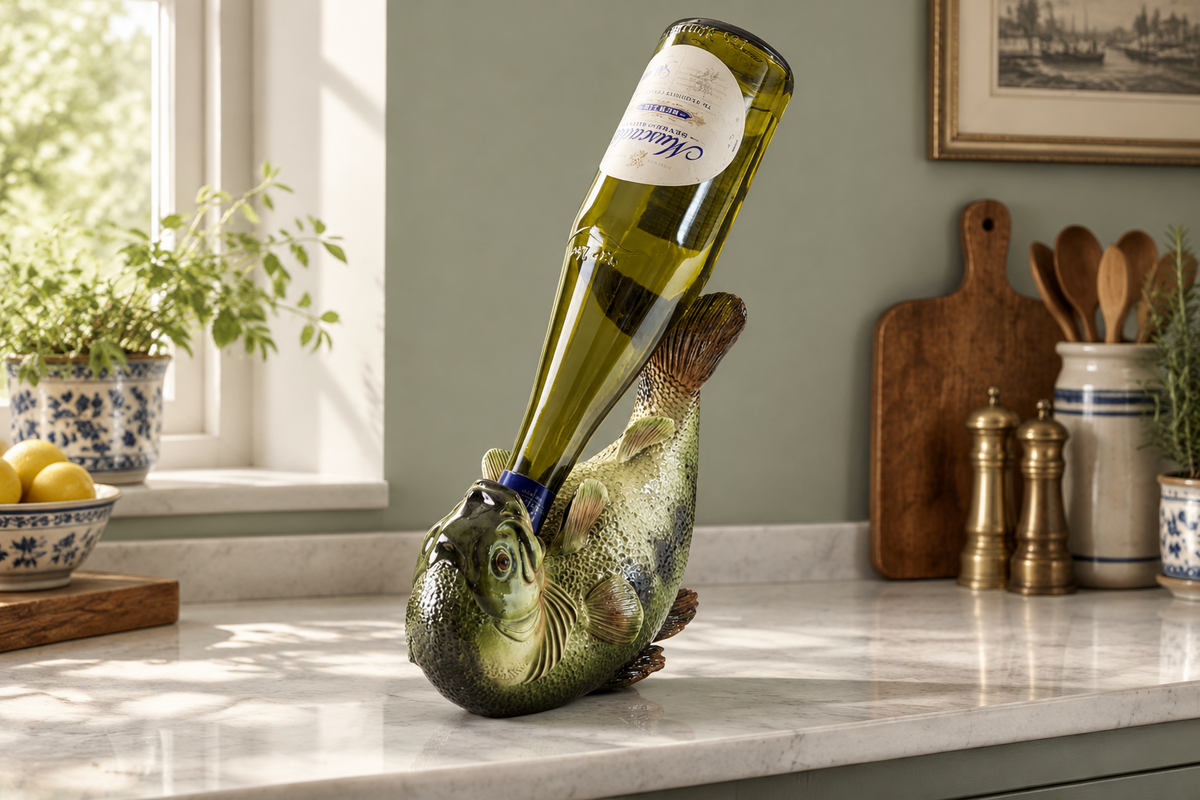 Drink Like A Fish Wine Bottle Holder 1