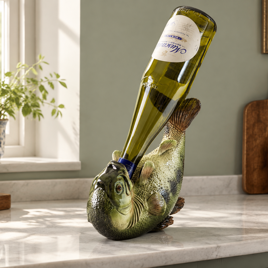 Drink Like A Fish Wine Bottle Holder