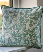 Duck Egg Birds Cushion