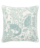 Duck Egg Woodland Animals Cushion 1