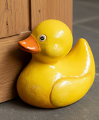 Yellow Duck Cast Iron Doorstop