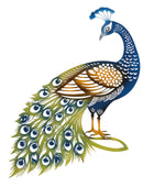 Elegant Peacock Silhouette 1