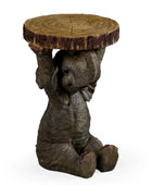 elephant animal side table