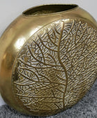 Extra Large Gold Leaf Print Vase