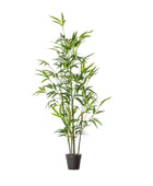 Faux Green Bamboo Plant - The Farthing