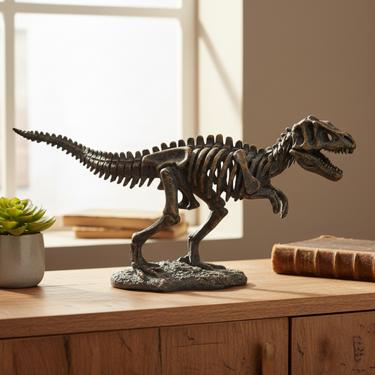 Faux Standing T-Rex Fossil Ornament