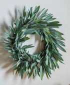 Festive Dusky Green Eucalyptus Wreath