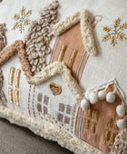 Festive House Scene Rectangular Cushion 6