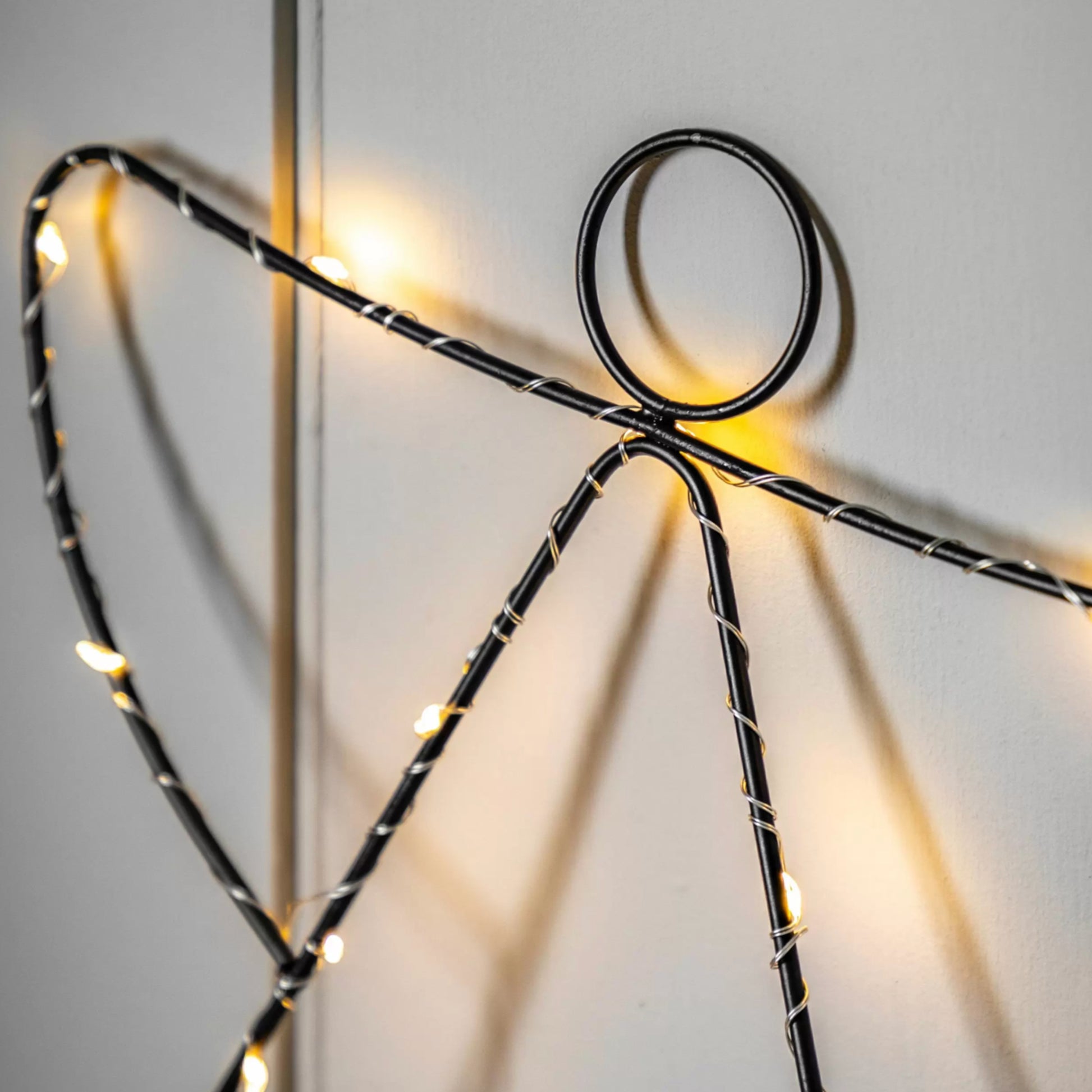 Festive Light Up LED Wire Angel 4