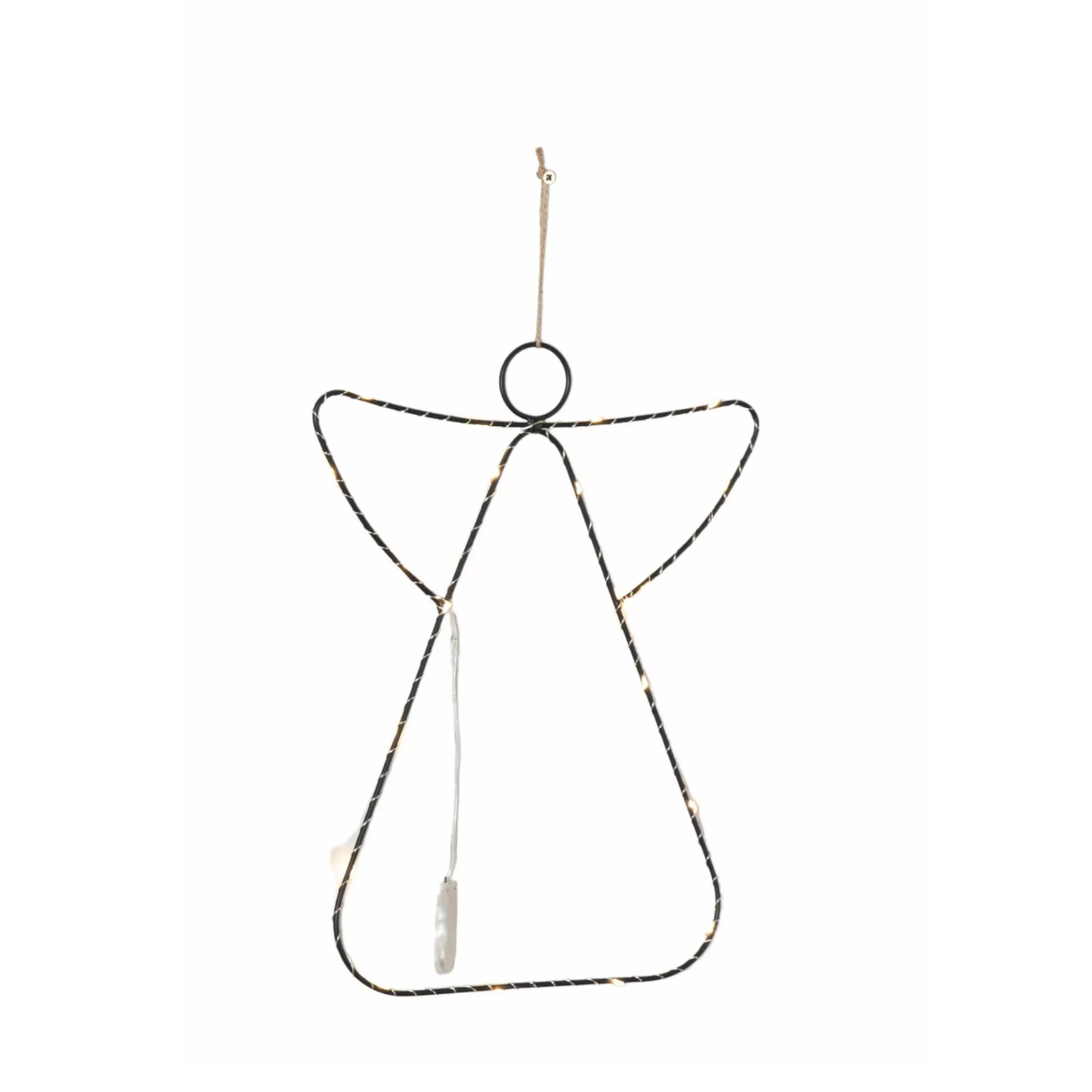 Festive Light Up LED Wire Angel 1