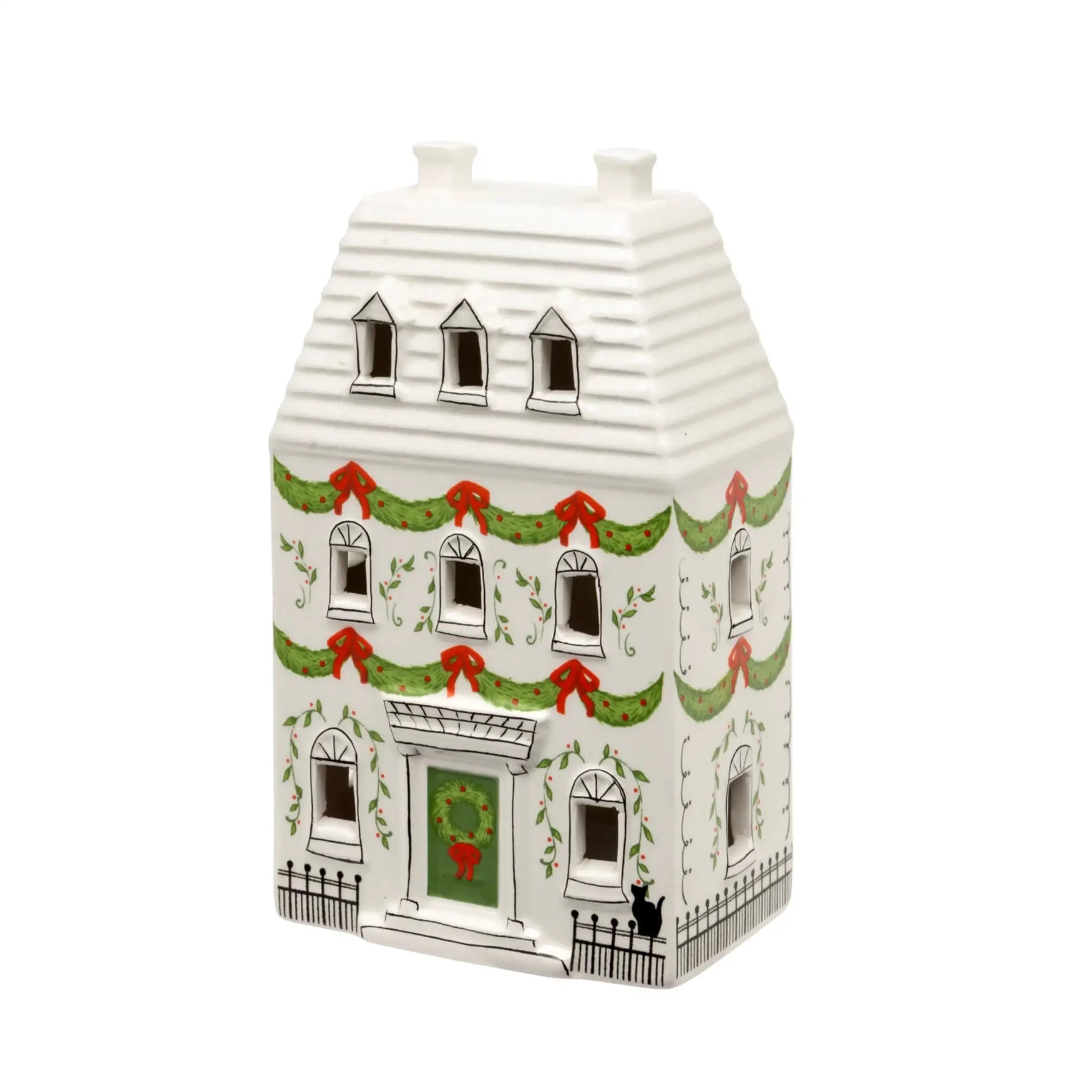Festive Tall LED Light Up House 1