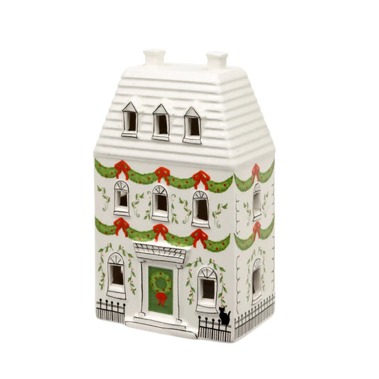 Festive Tall LED Light Up House 1