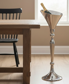 Floor Standing Polished Champagne Bucket