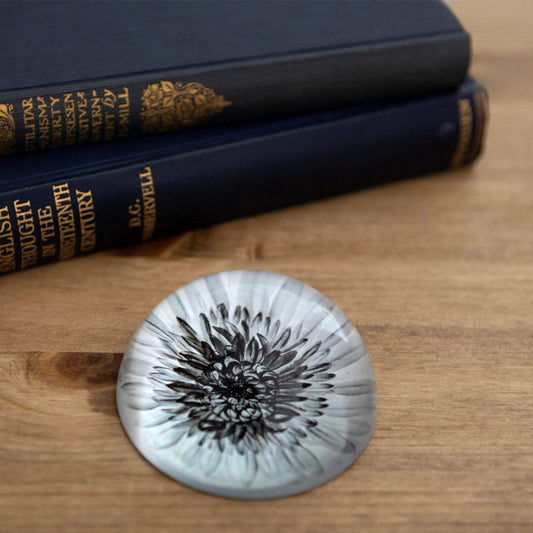 Flower Glass Paperweight - The Farthing