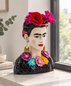 Frida Lady Ceramic Bust Vase