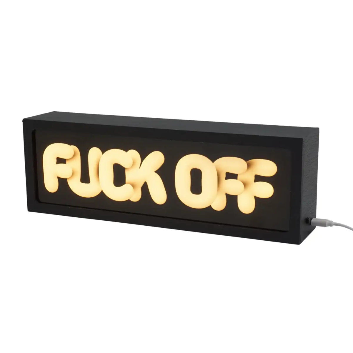 Fuck Off LED Light Box 4