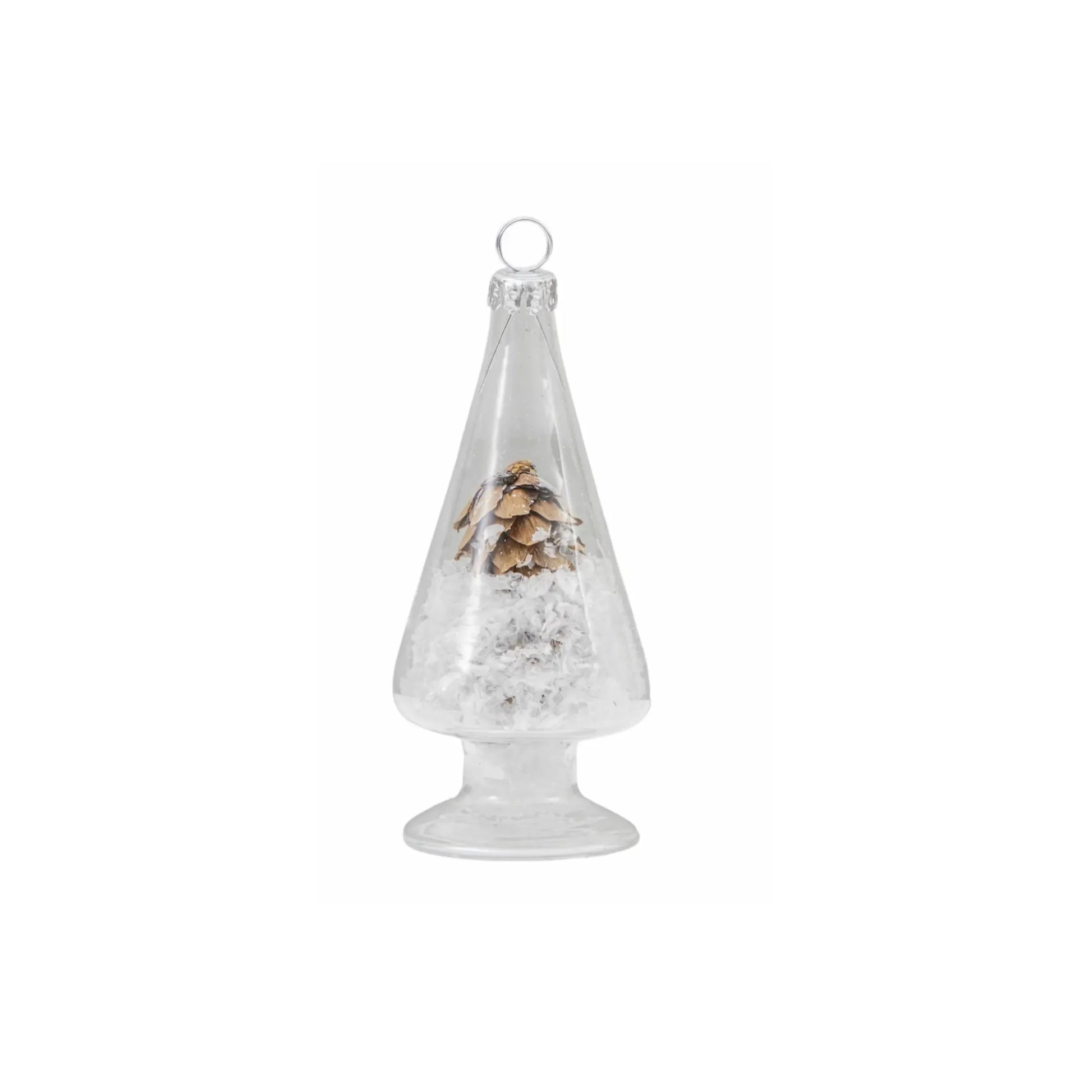 Glass Tree Name Card Holder Set of 4