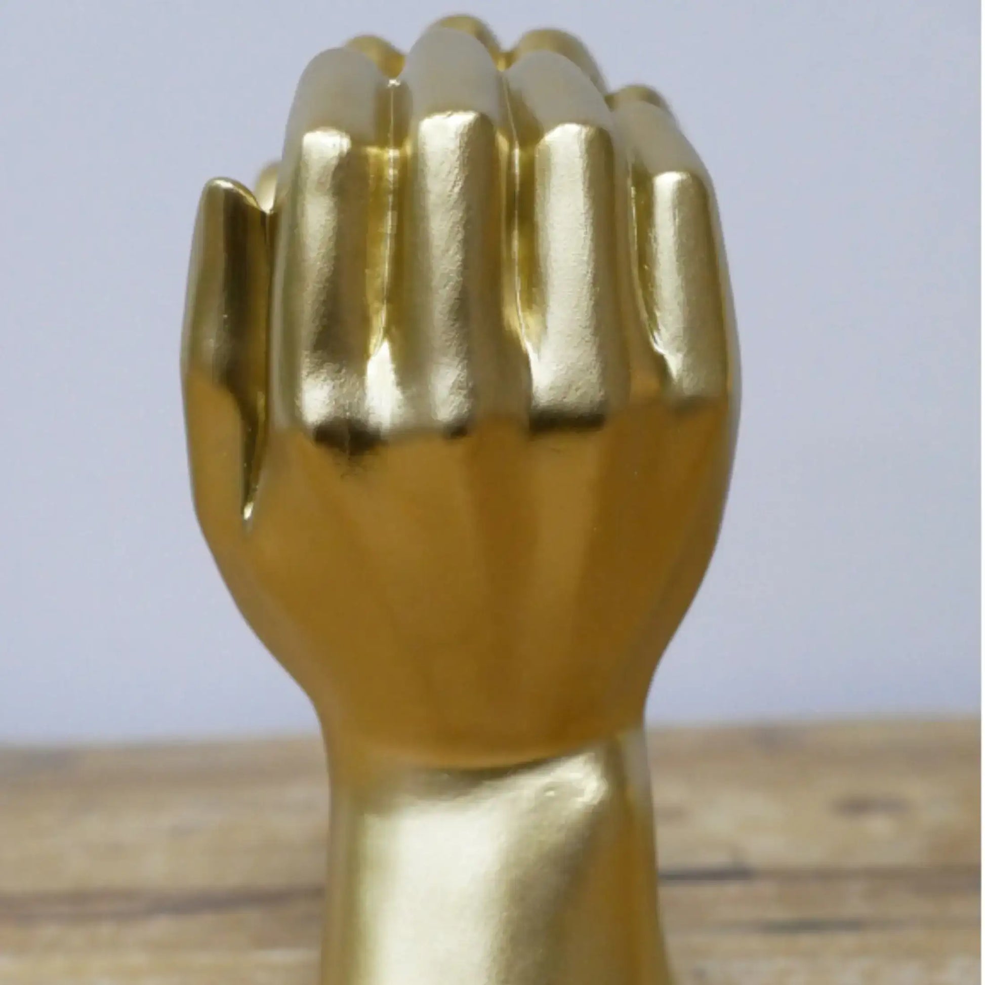 Gold Love You Hands Ornament