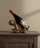 GoldOctopusWineBottleHolder 2