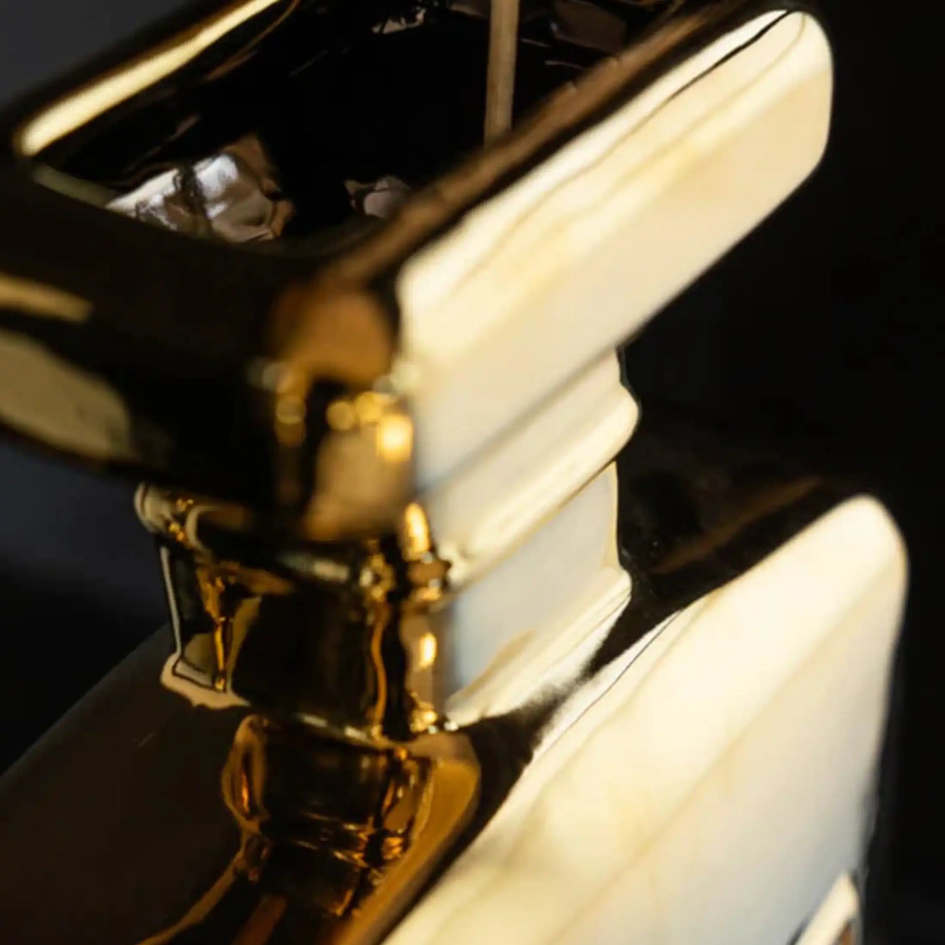 Gold Perfume Bottle Vase