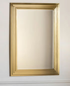 Gold Rectangular Wall Mirror 2