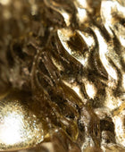 Gold Sheep Ornament close up